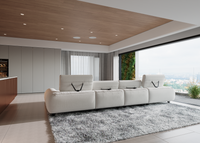 Sofa Brabus Doppio mit verstellbarem Rückenteil