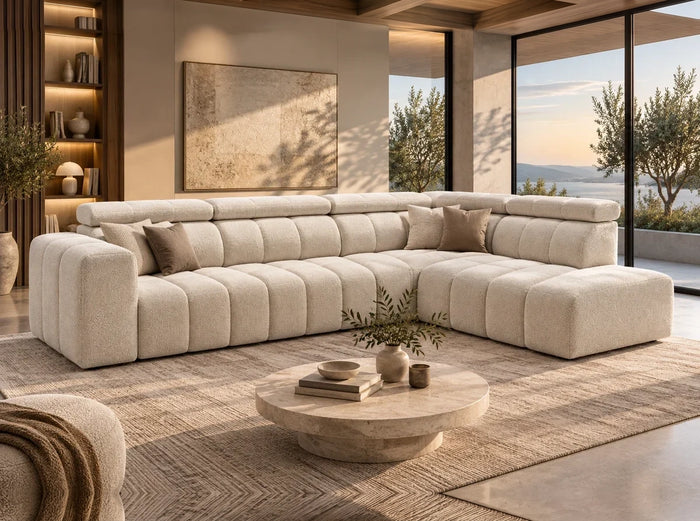 Ecksofa Nettuno mit elektrischem Auszug