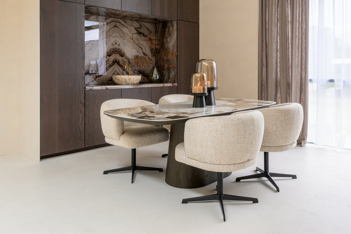Esstisch Langford brown 200
