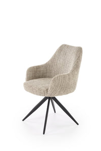 Stuhl Olla Beige drehbar