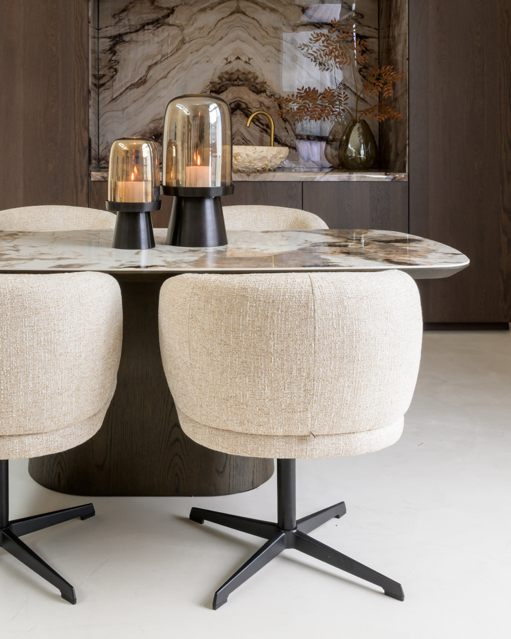 Esstisch Langford brown 200