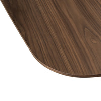 Esstisch Windsor walnut 230 brass base