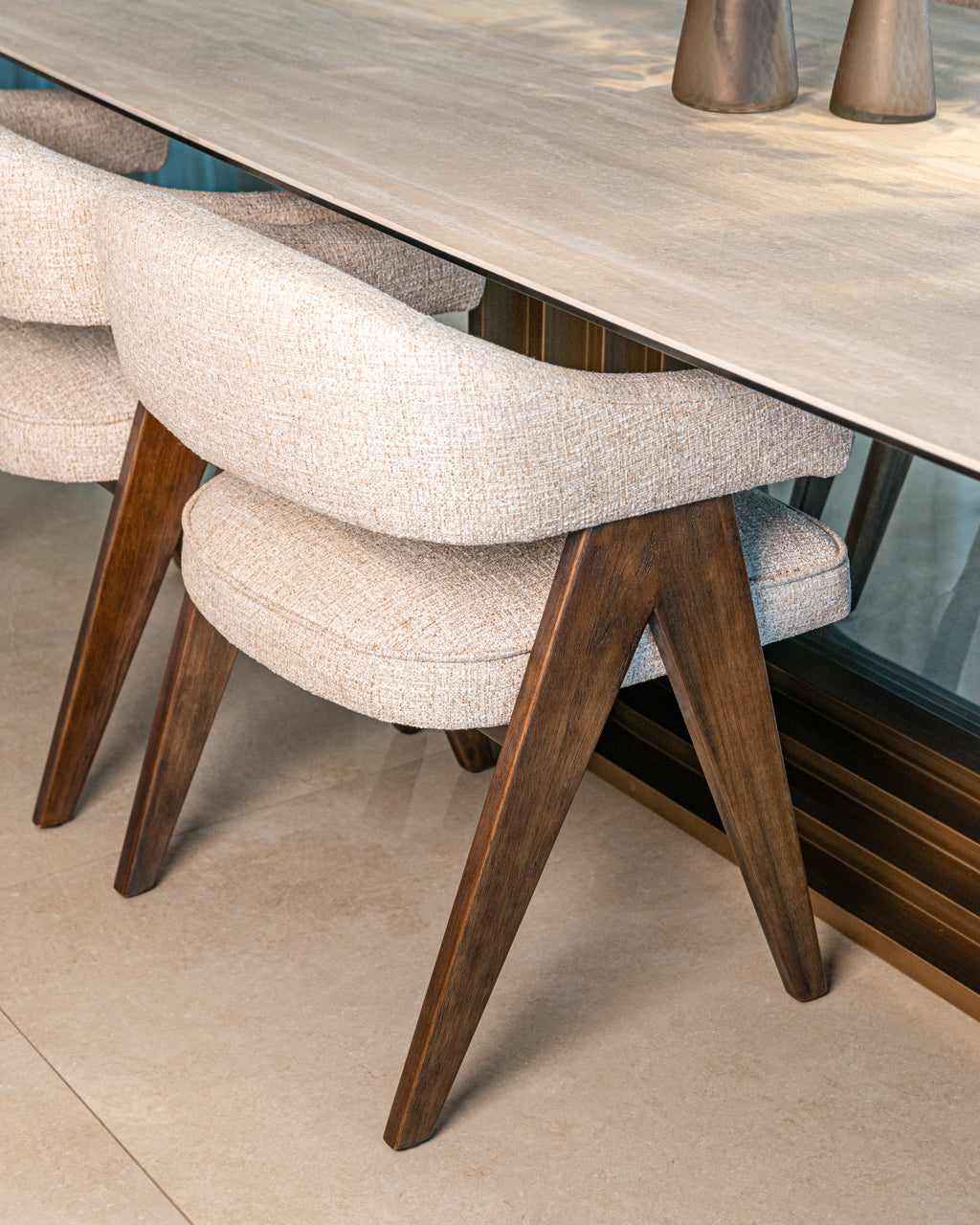 Esstisch Maxfield beige 300