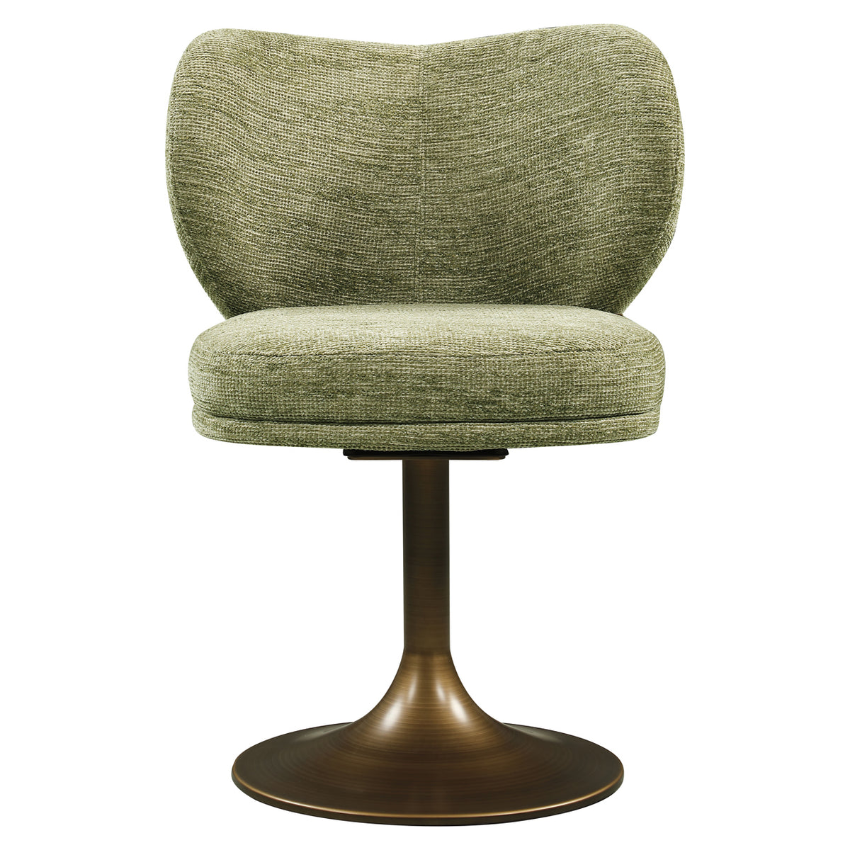 Stuhl Amely pistache softweave swivel