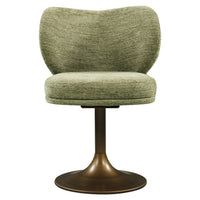 Stuhl Amely pistache softweave swivel