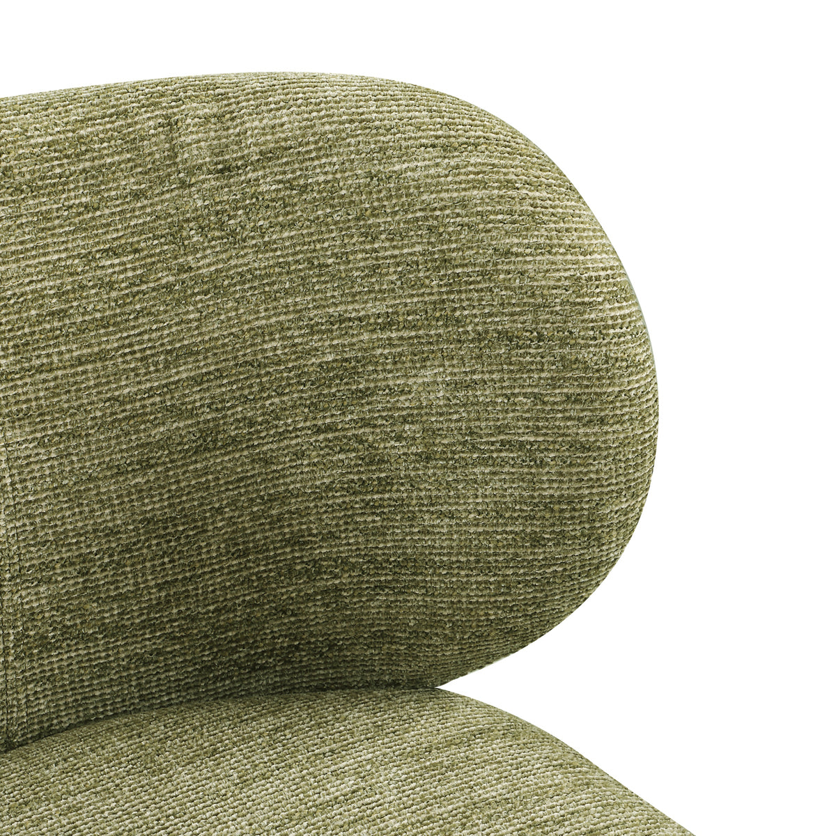 Stuhl Amely pistache softweave swivel