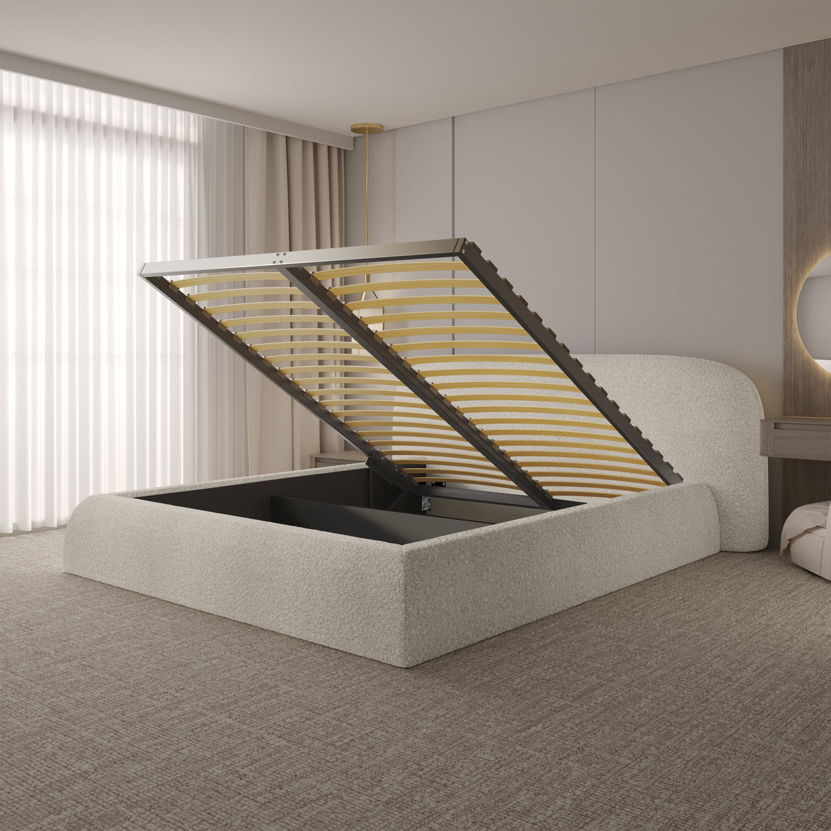 Bett Atlas inkl. Stauraum