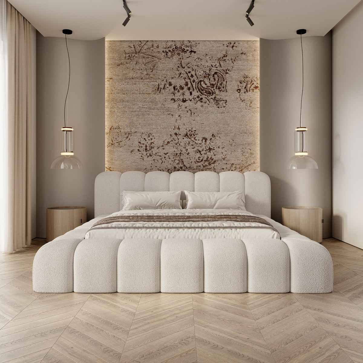 Bett Aura inkl. Stauraum