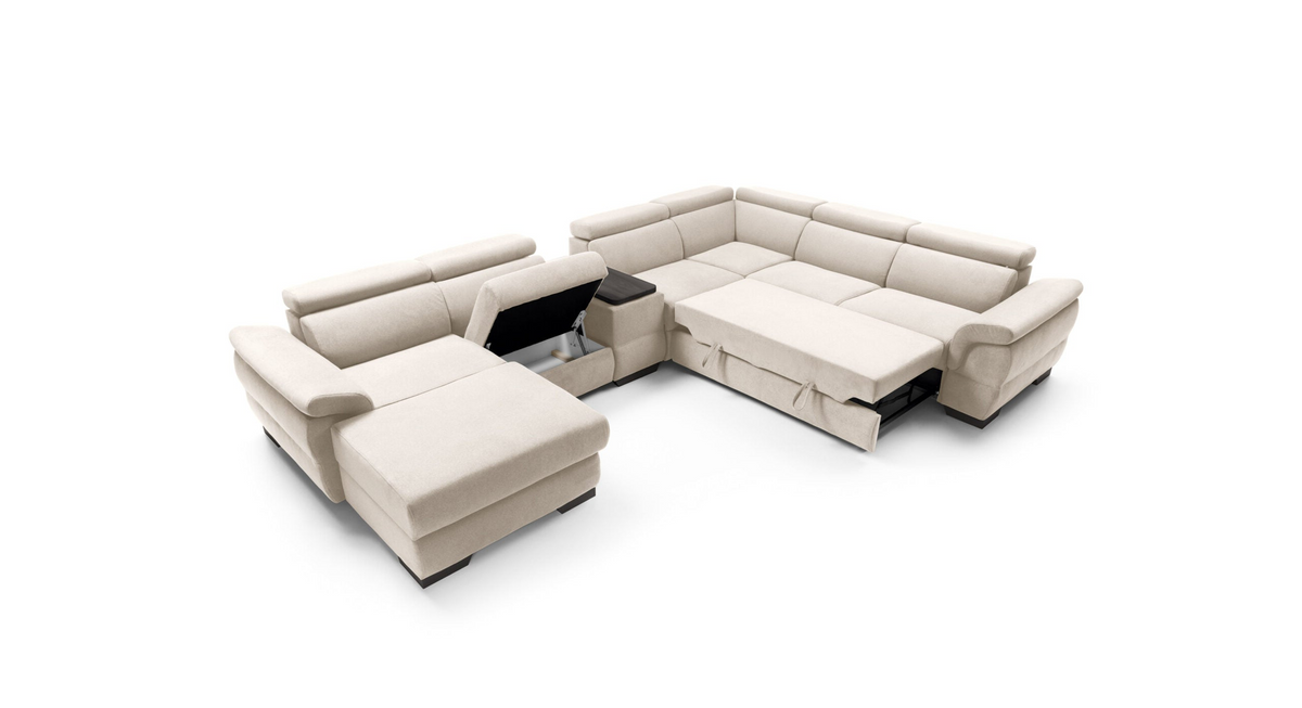 Sofa Bali inkl. Schlaffunktion + Stauraum