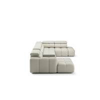 Sofa Bloomberg mit elektrischer Ausziehfunktion & Zwischentisch