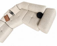 Sofa Japandi U ohne Zwischentisch