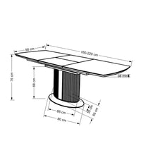 Esstisch Dan ausziehbar 160-220 cm