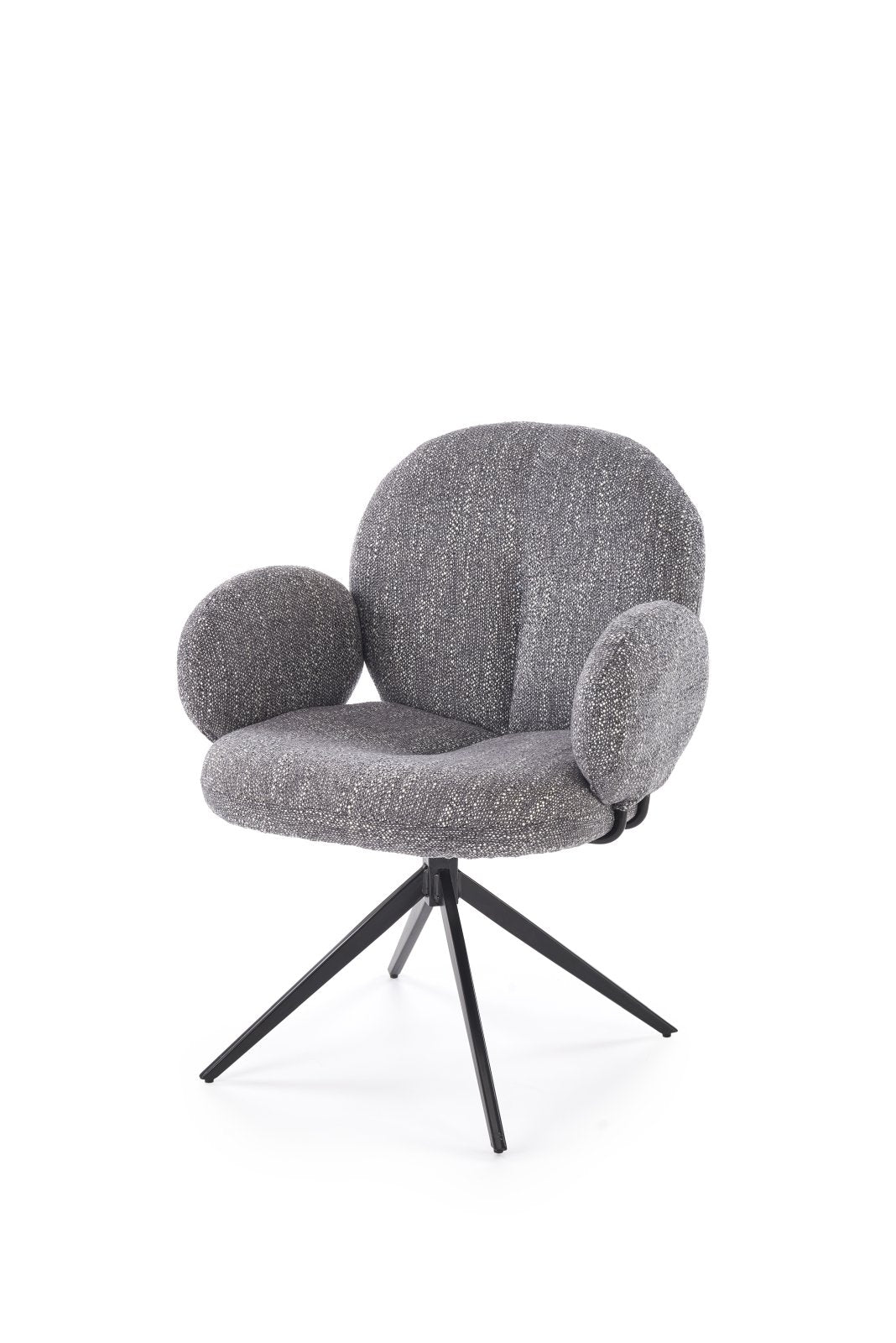 Stuhl Teo Grey drehbar