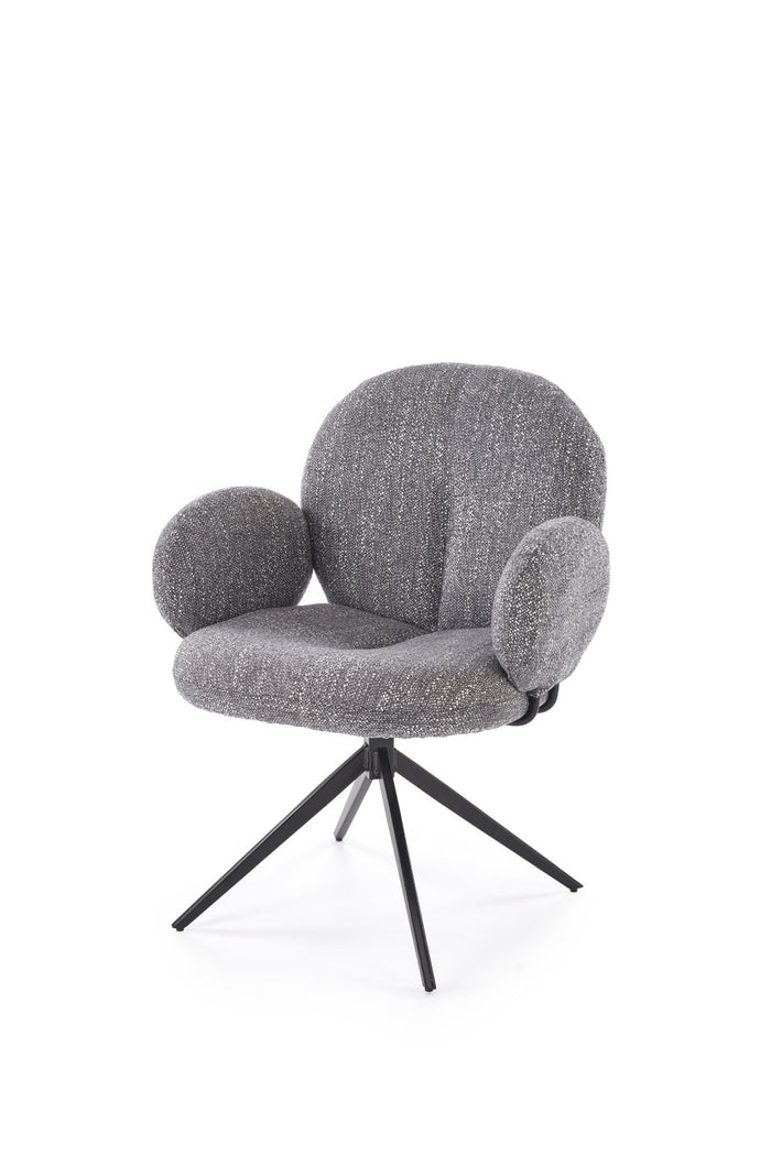 Stuhl Teo Grey drehbar