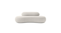 Sofa Loft Armless 2Sitzer