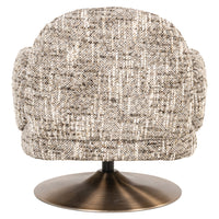 Loungesessel Kagney brown mit Drehfunktion