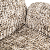 Loungesessel Kagney brown mit Drehfunktion