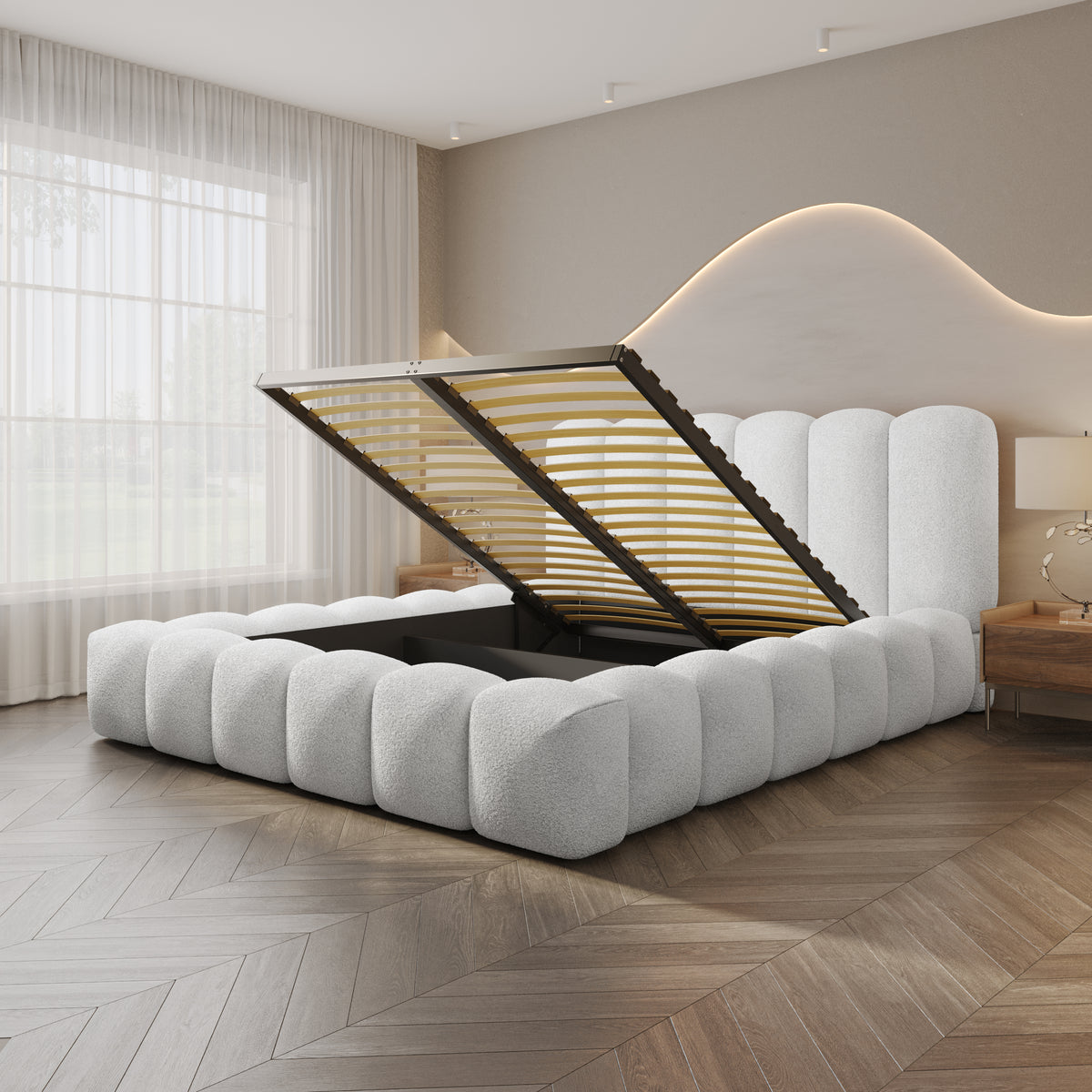 Bett Mia inkl. Stauraum