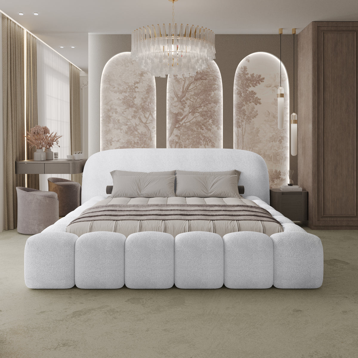 Bett Orlando inkl. Stauraum