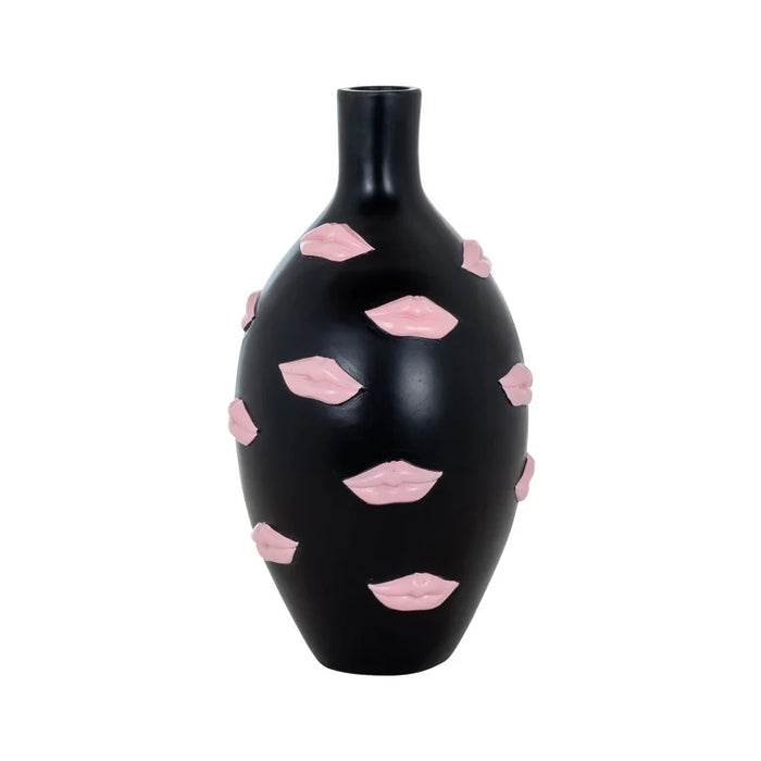 Vase Kisses Black