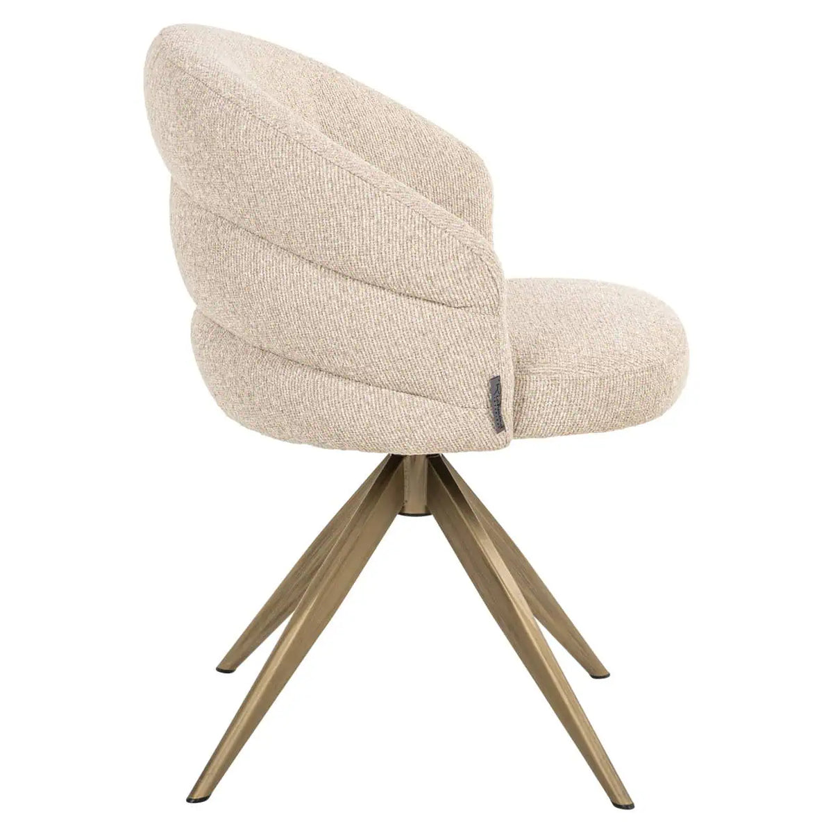 Stuhl Zendaya Biscotti mit Drehfunktion