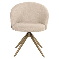 Stuhl Zendaya Biscotti mit Drehfunktion