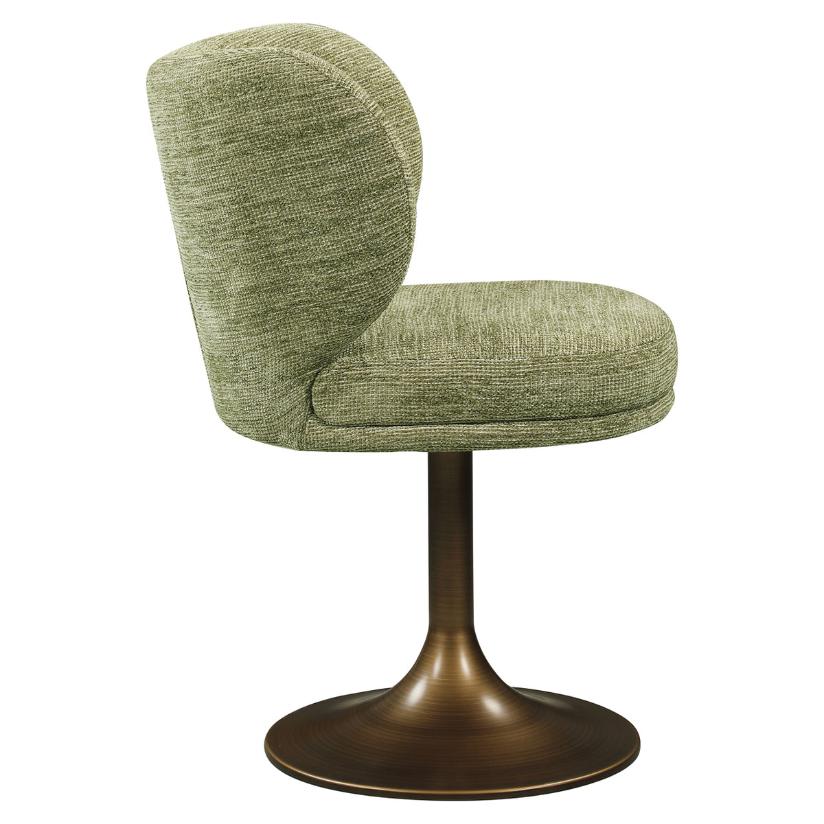 Stuhl Amely pistache softweave swivel