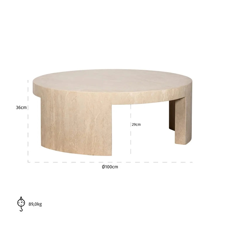 Couchtisch Biltmore Travertine