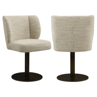 Stuhl Fiona natural softweave swivel