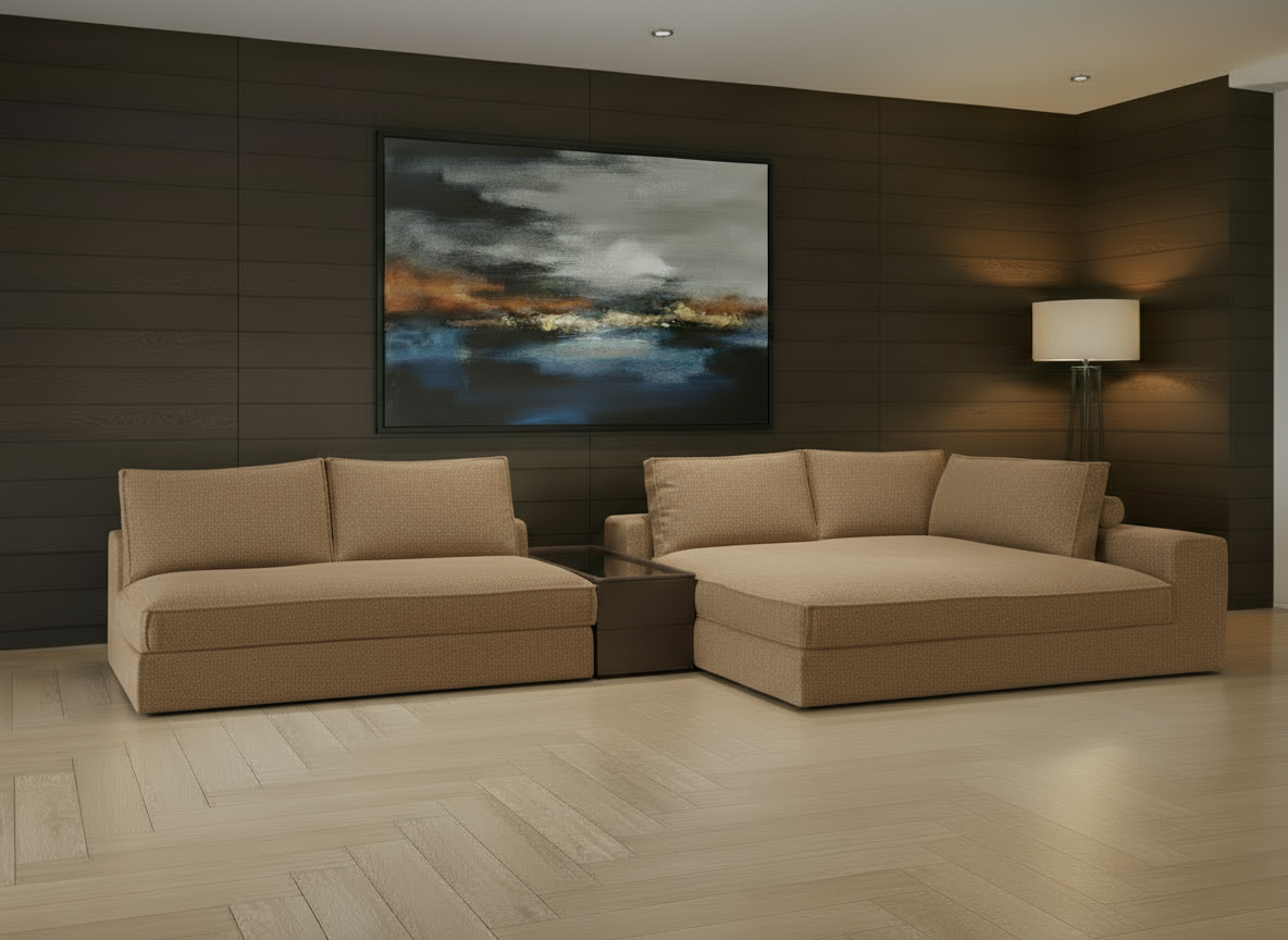 Sofa Mavelle mit XXL Liegeteil