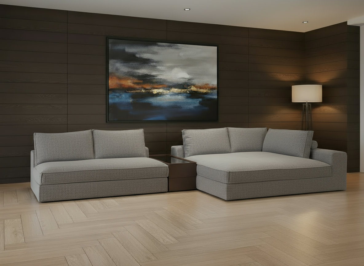 Sofa Mavelle mit XXL Liegeteil