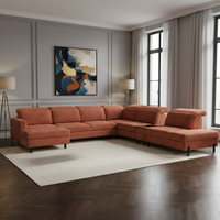 Sofa Mercy XXL inkl. Schlaffunktion + Relaxfunktion + Zwischentisch