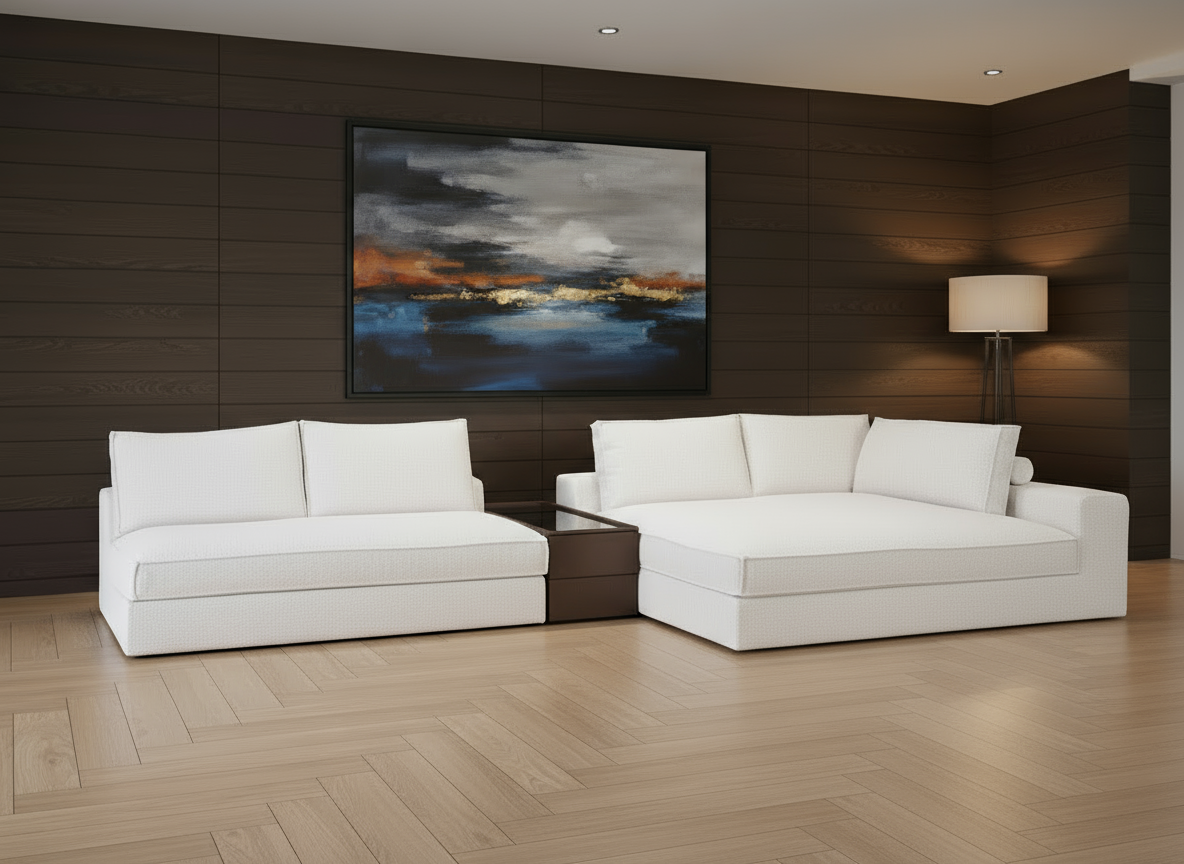 Sofa Mavelle mit XXL Liegeteil