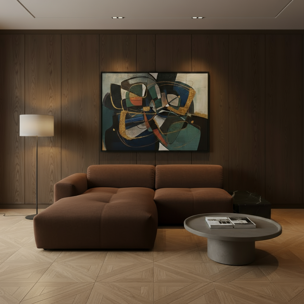 Sofa Japandi Mini + Marmortisch