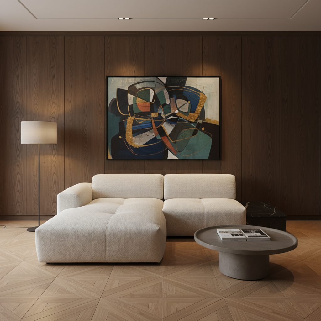 Sofa Japandi Mini + Marmortisch