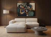Sofa Japandi Mini + Marmortisch
