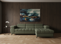 Sofa Carola Sweet inkl. Stauraum + Schlaffunktion