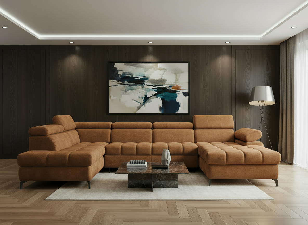 Sofa Carola mit Stauraum & Schlaffunktion