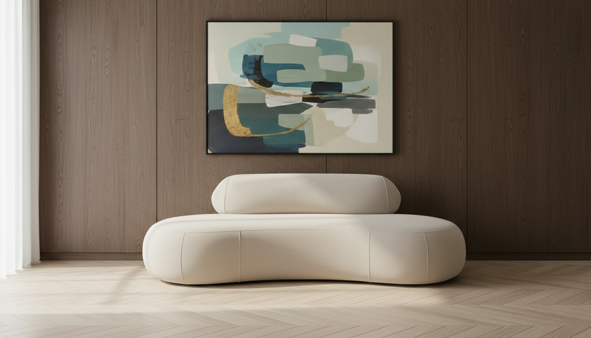 Sofa Loft Armless 2Sitzer