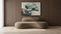 Sofa Loft Armless 2Sitzer