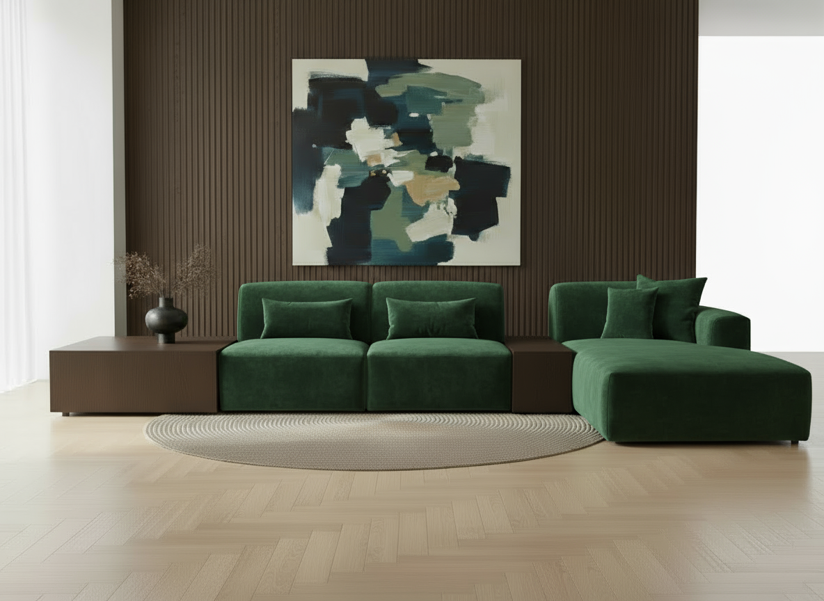 Sofa Savage + Tisch