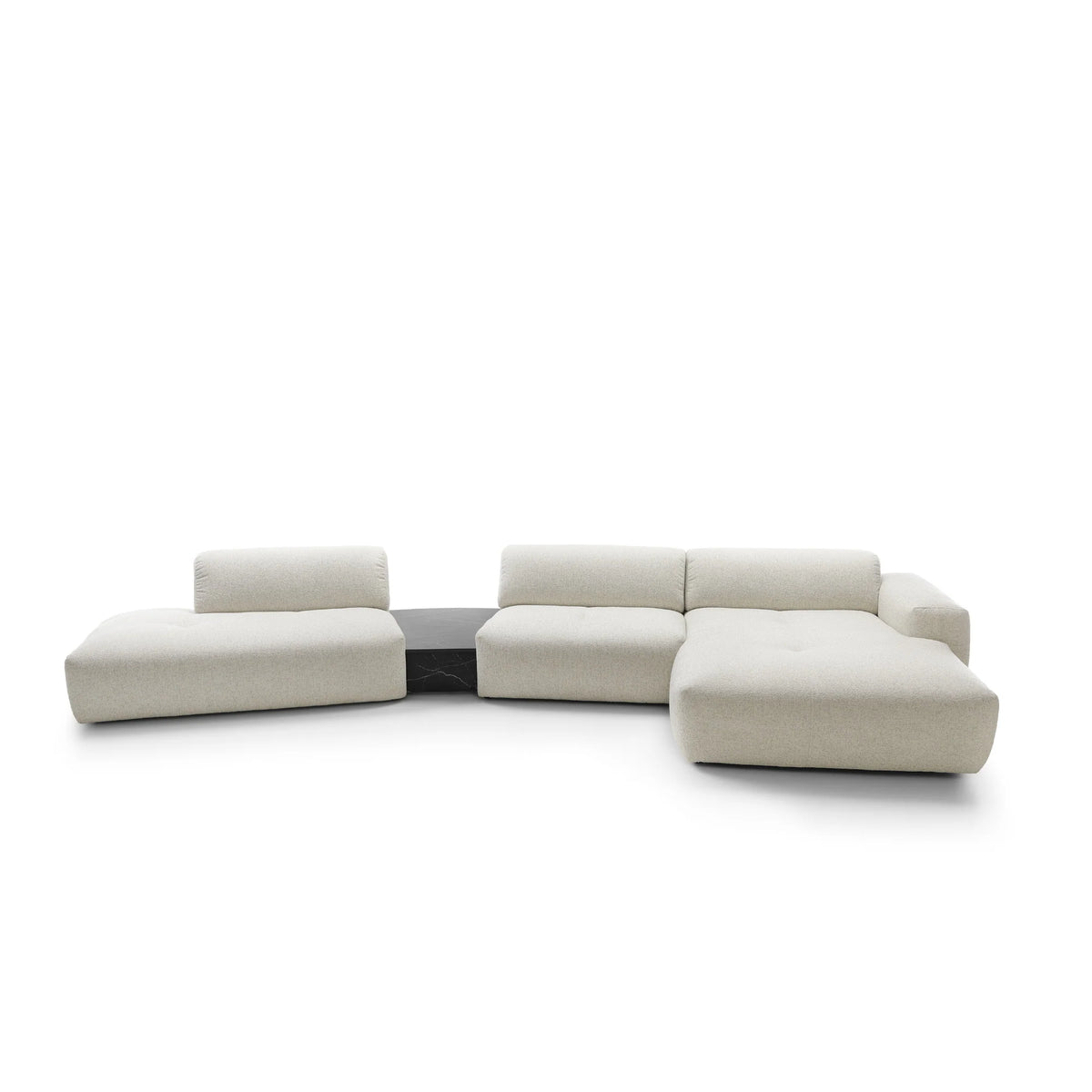 Sofa Japandi + Marmortisch