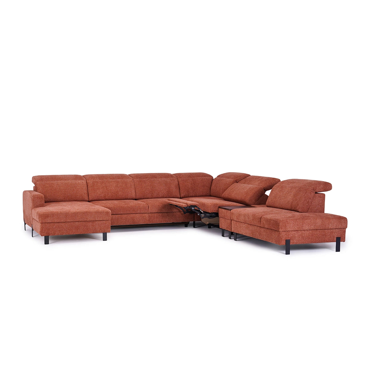 Sofa Mercy XXL inkl. Schlaffunktion + Relaxfunktion + Zwischentisch