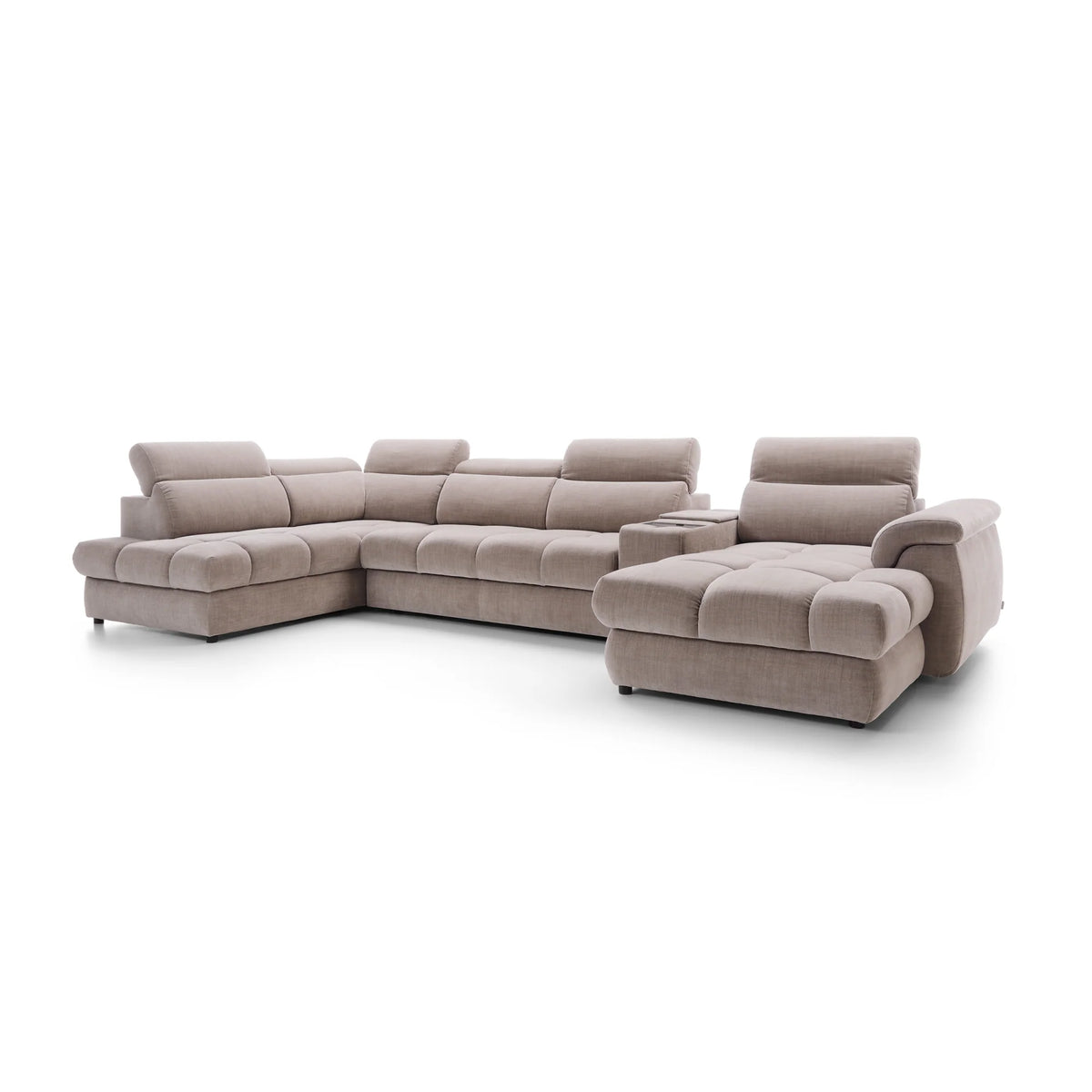 Sofa Monaco + Schlaffunktion + Stauraum + Zwischentisch