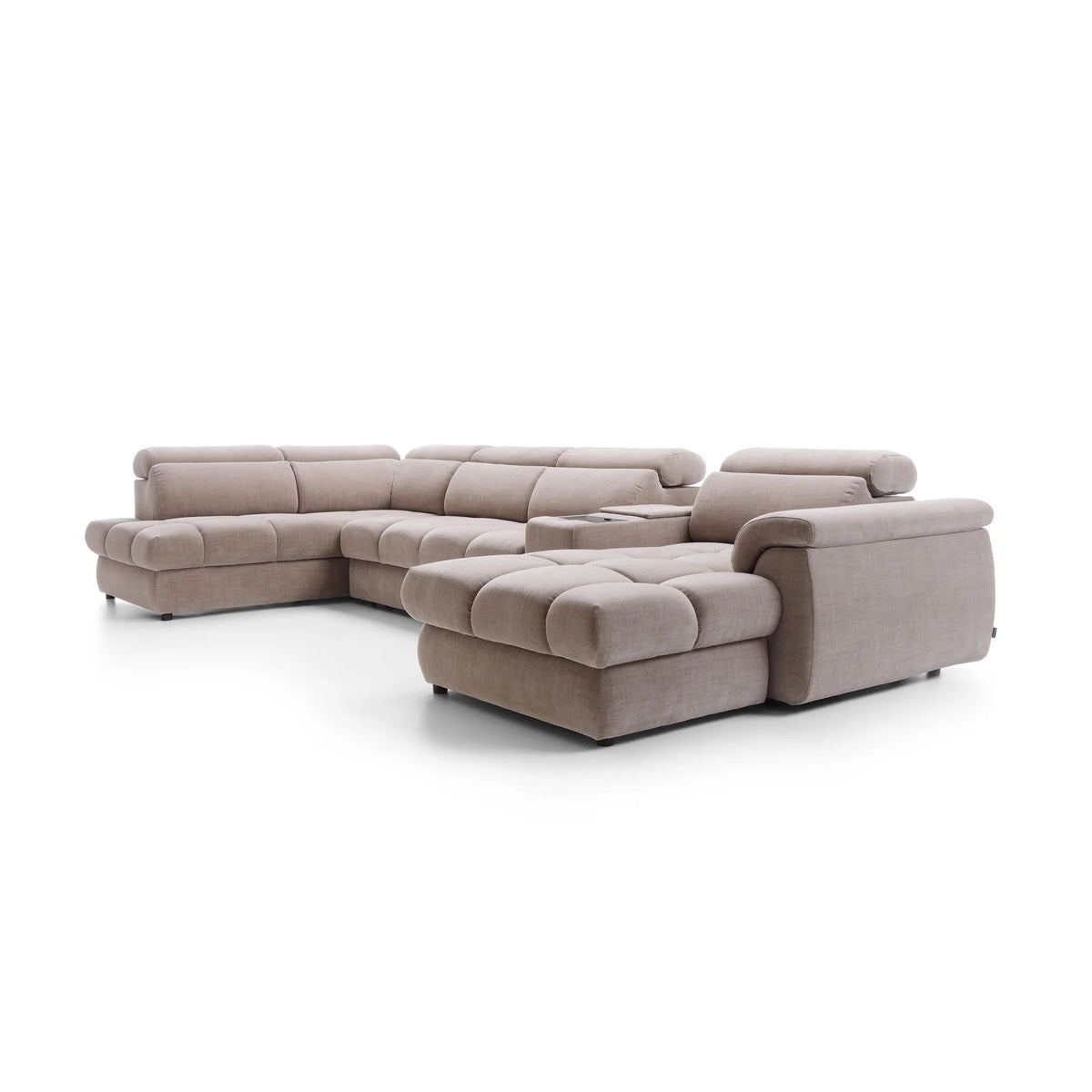 Sofa Monaco + Schlaffunktion + Stauraum + Zwischentisch