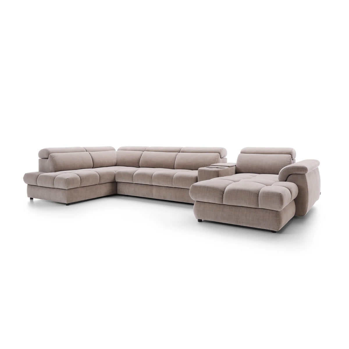 Sofa Monaco + Schlaffunktion + Stauraum + Zwischentisch