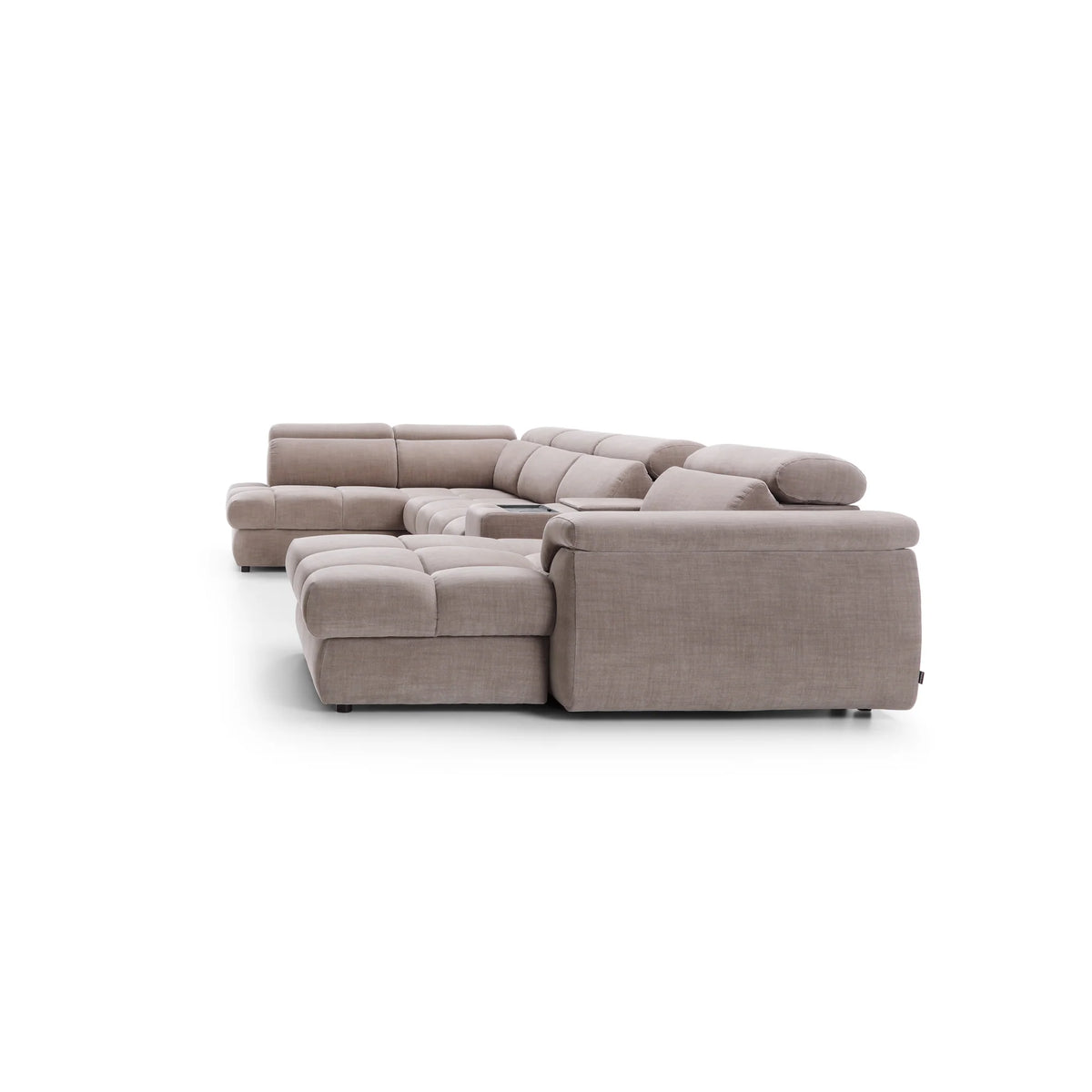 Sofa Monaco + Schlaffunktion + Stauraum + Zwischentisch