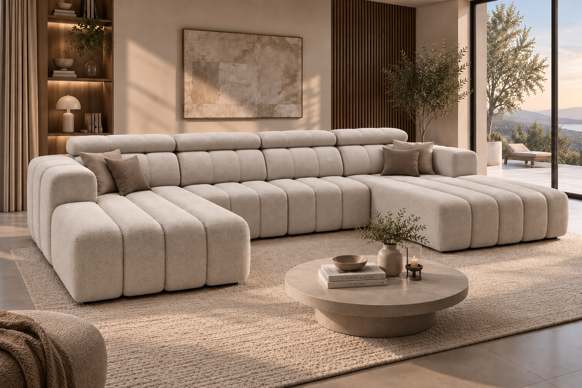 Sofa Nettuno Duo elektrischem Auszug