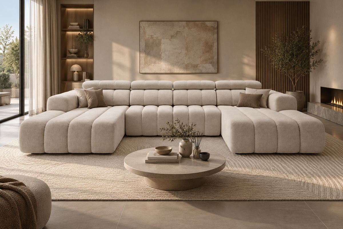Sofa Nettuno Duo elektrischem Auszug