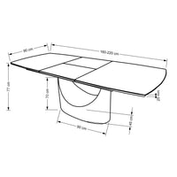 Esstisch Olly ausziehbar 160-220 cm